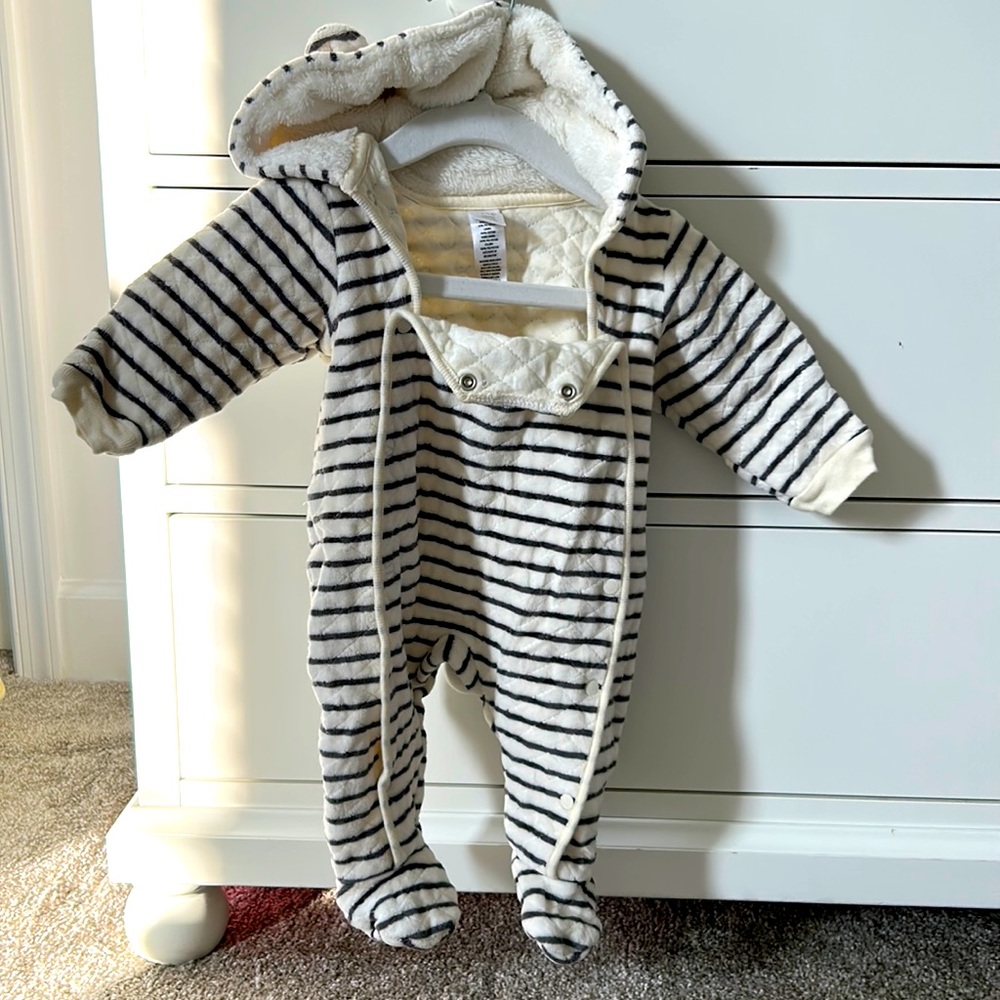 Nordstrom Baby Hooded Bunting, 6 months